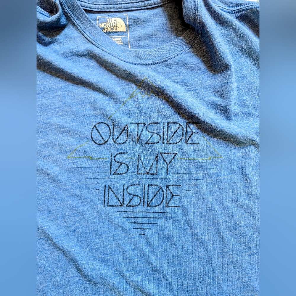 "Outside Is My Inside" North Face T-Shirt